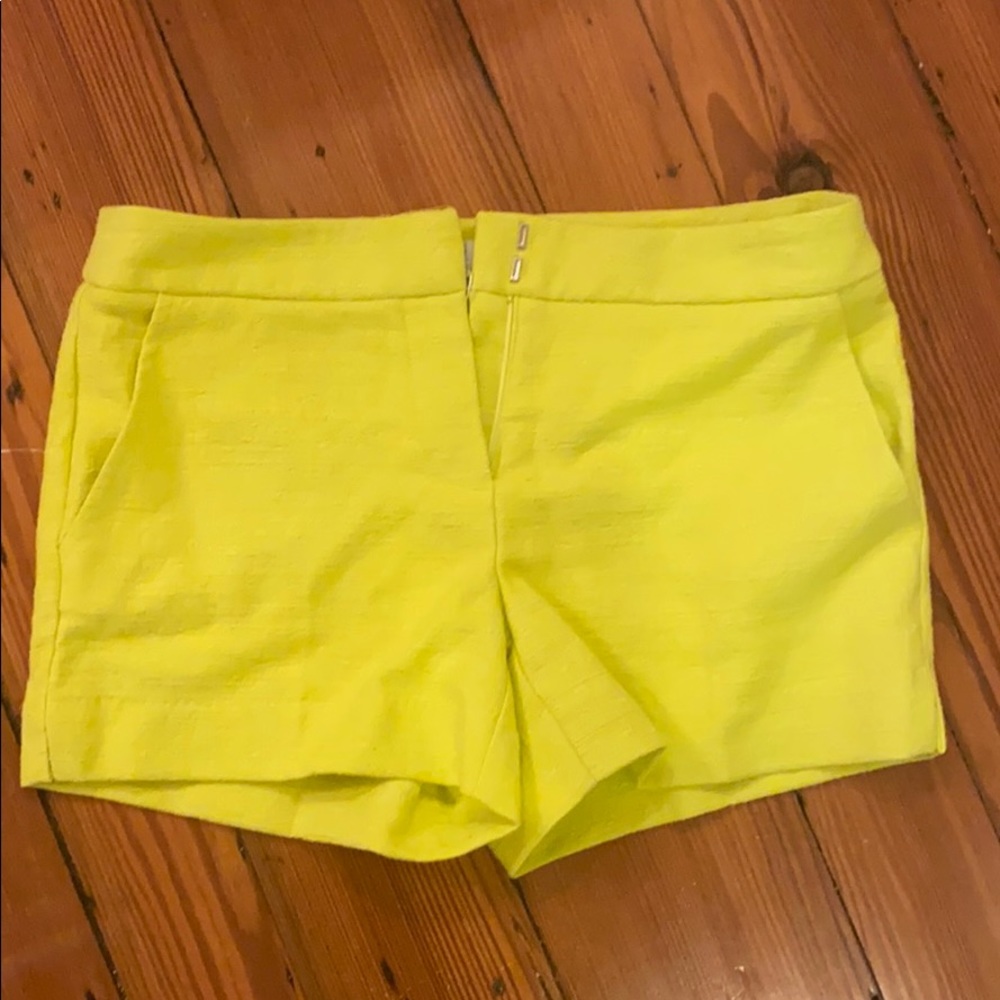 Trina Turk yellow shorts